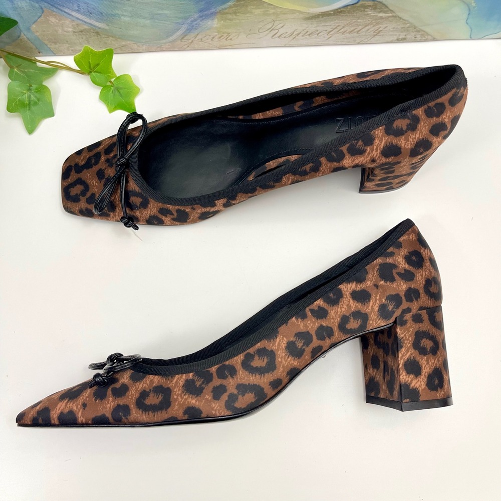 New Sam Edelman‎ Rinda Pump in Leopard Print 9.5 - Picture 7 of 11